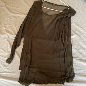 LF oversized cutout long sleeve